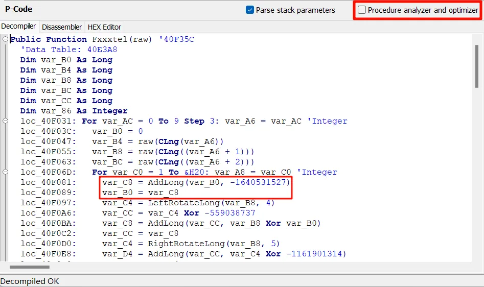 optimizer